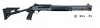 HUNT GROUP MX4, mod-05, 12GA, Barrel 47 cm, Synthetic, 6+1 rounds, 5 mobile choke, plastic case